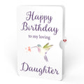 Hummingbird Birthday Pop-Up Card and Sentiment Set for Daughter