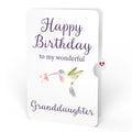 Hummingbird Birthday Pop-Up Card and Sentiment Set for Granddaughter