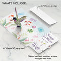 Hummingbird Birthday Pop-Up Card and Sentiment Set for Wife
