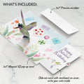 Hummingbird Belated Birthday Pop-Up Card and Sentiment Set