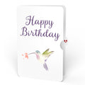 Hummingbird Birthday Pop-Up Card and Sentiment Set