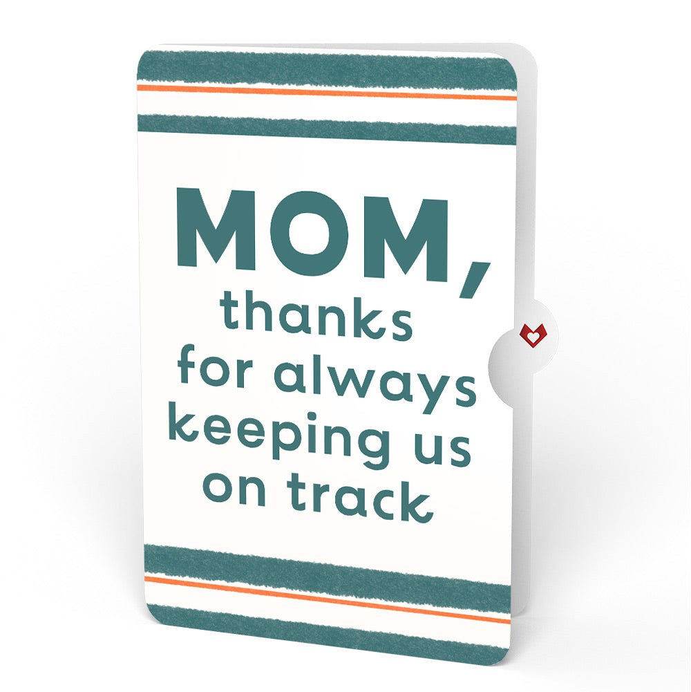 Race Day Running Pop-Up Card and Sentiment Set for Mom