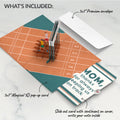 Race Day Running Pop-Up Card and Sentiment Set for Mom