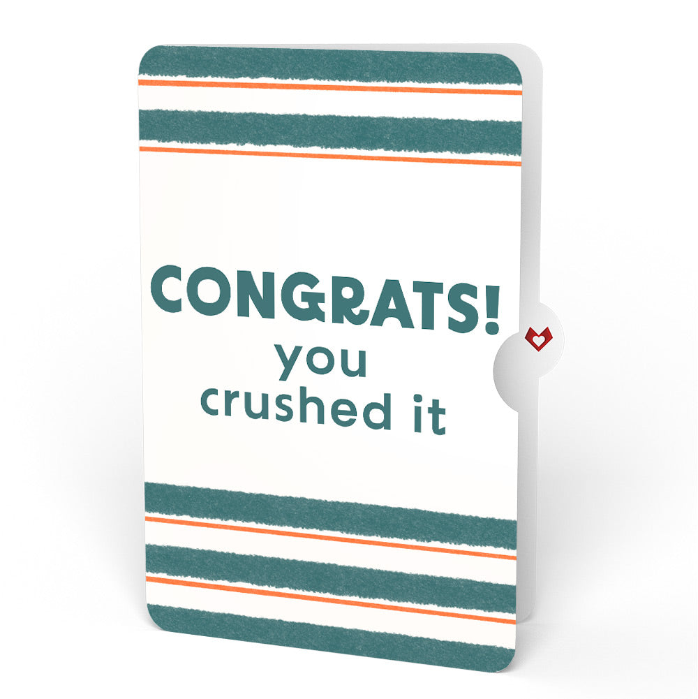 Race Day Running Congratulations Pop-Up Card and Sentiment Set