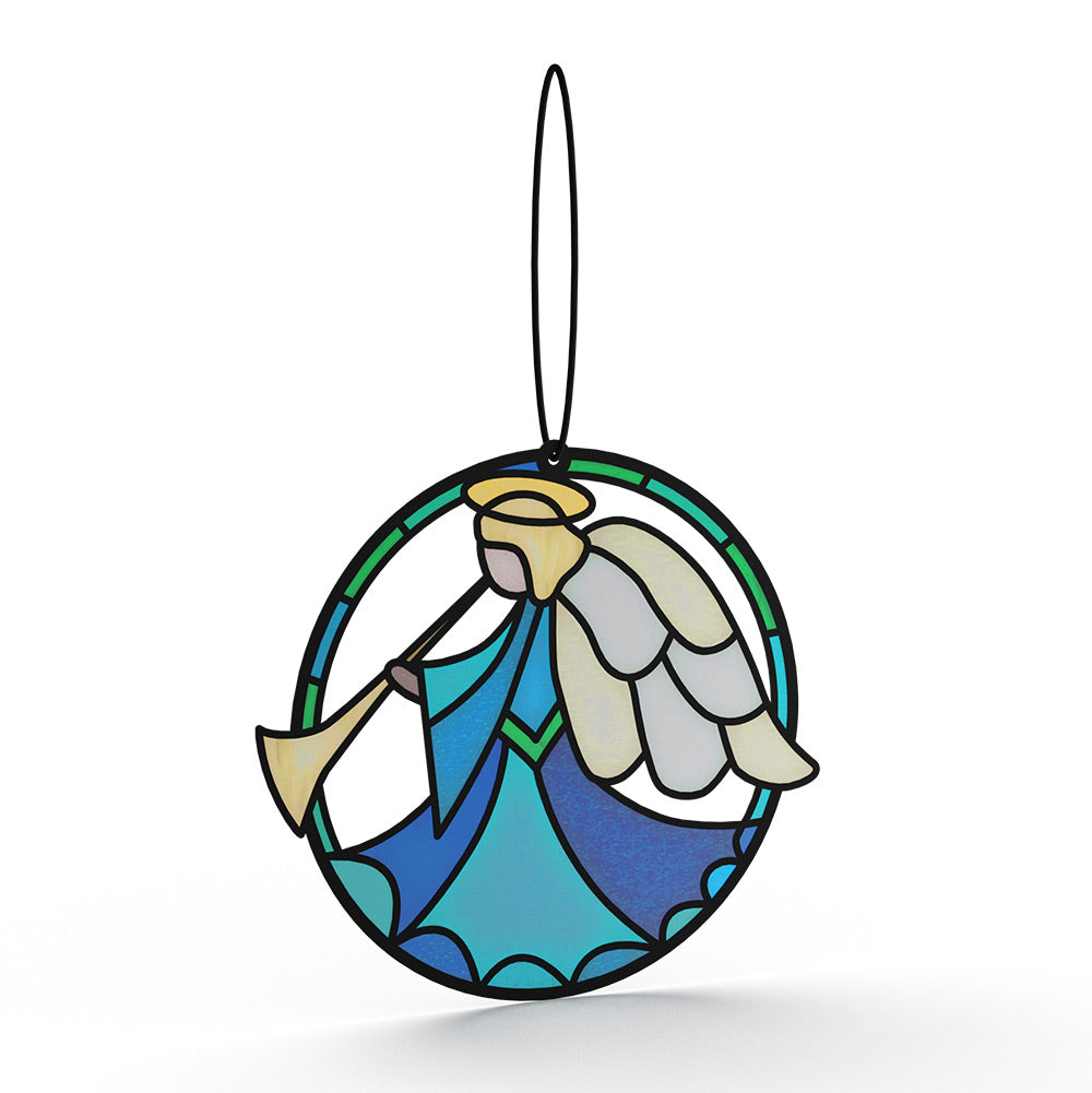 Angel Blessings to You Easter Suncatcher Card and Sentiment Set for Daughter