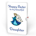 Angel Blessings to You Easter Suncatcher Card and Sentiment Set for Daughter