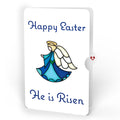 Angel Blessings to You Easter Suncatcher Card and Heavenly Angel He Is Risen Sentiment Set