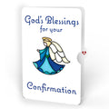 Angel Blessings to You Confirmation Suncatcher Card and Sentiment Set