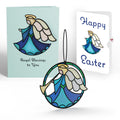 Angel Blessings to You Easter Suncatcher Card and Sentiment Set