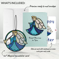 Angel Blessings to You Easter Suncatcher Card and Sentiment Set