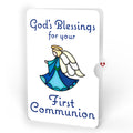 Angel Blessings to You First Communion Suncatcher Card and Sentiment Set
