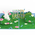 Happy Easter Spring Meadow Pop-Up Card and Sentiment Set for Daughter