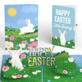 Happy Easter Spring Meadow Pop-Up Card and Sentiment Set for Kid