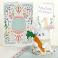 'Happy Easter Wishes' Bunny Plushpop Card and Sentiment Set for Kid