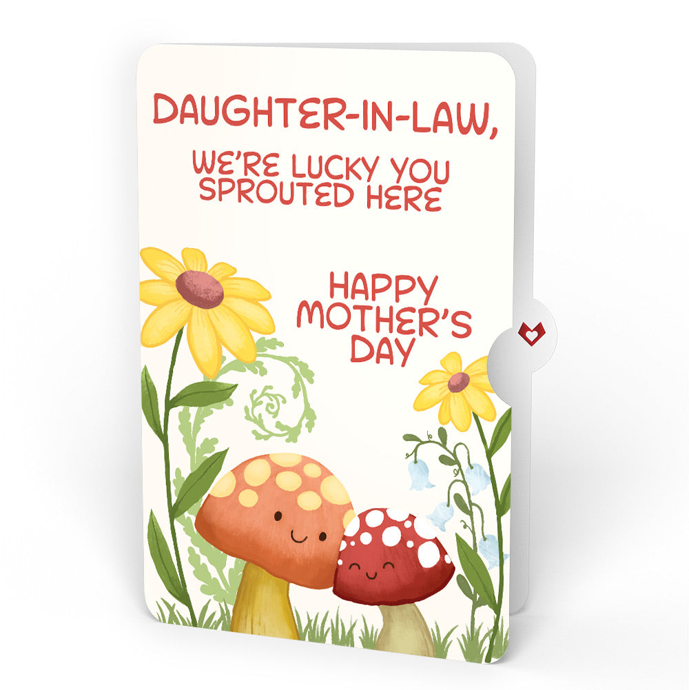 'Love You So Mush' Mother’s Day Plushpop Card and Sentiment Set for Daughter-in-law