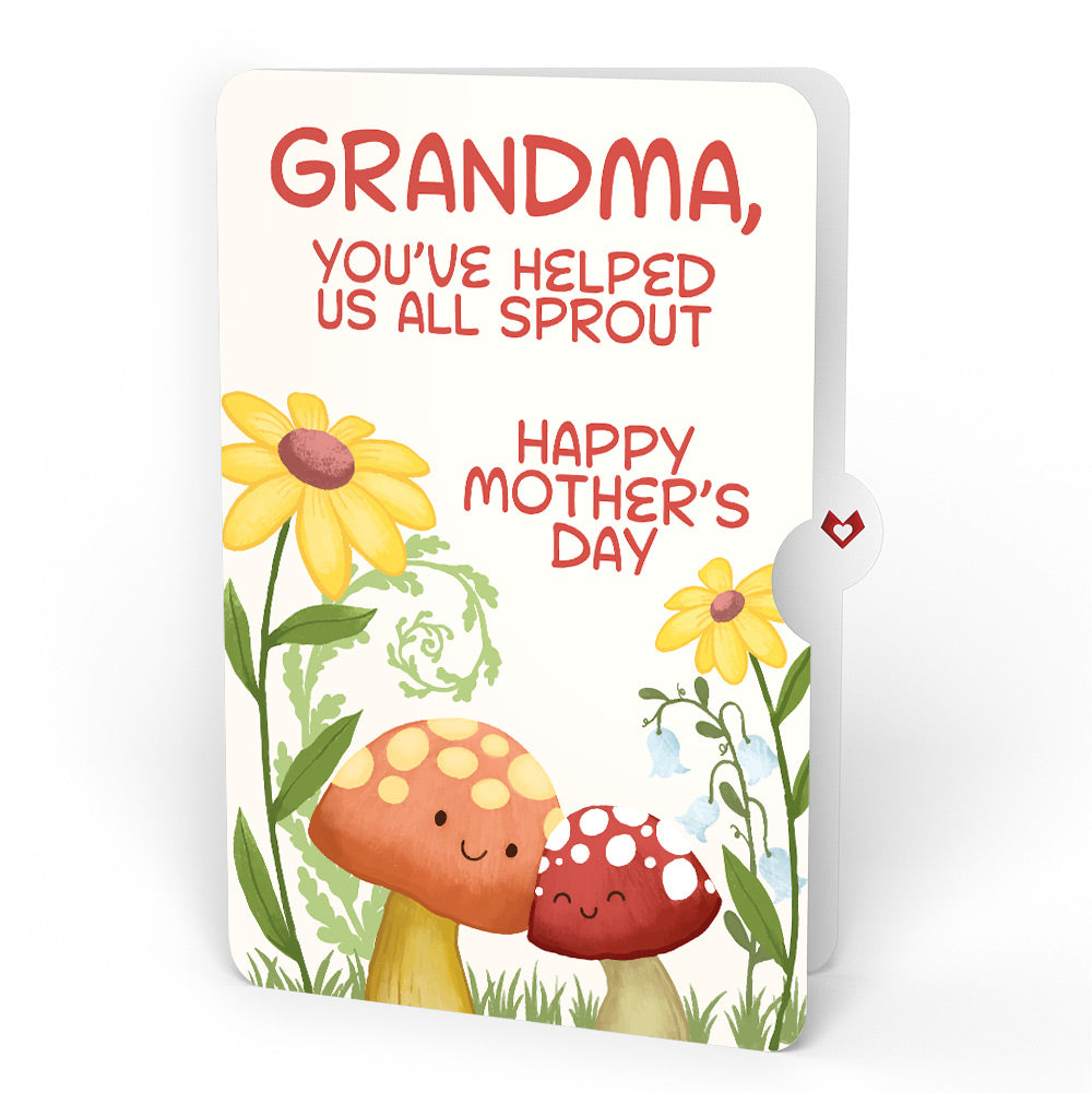 'Love You So Mush' Mother’s Day Plushpop Card and Sentiment Set for Grandmother