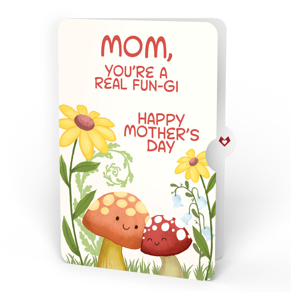 'Love You So Mush' Mother’s Day Plushpop Card and Meadow Fun-gi Mushroom Sentiment Set for Mom