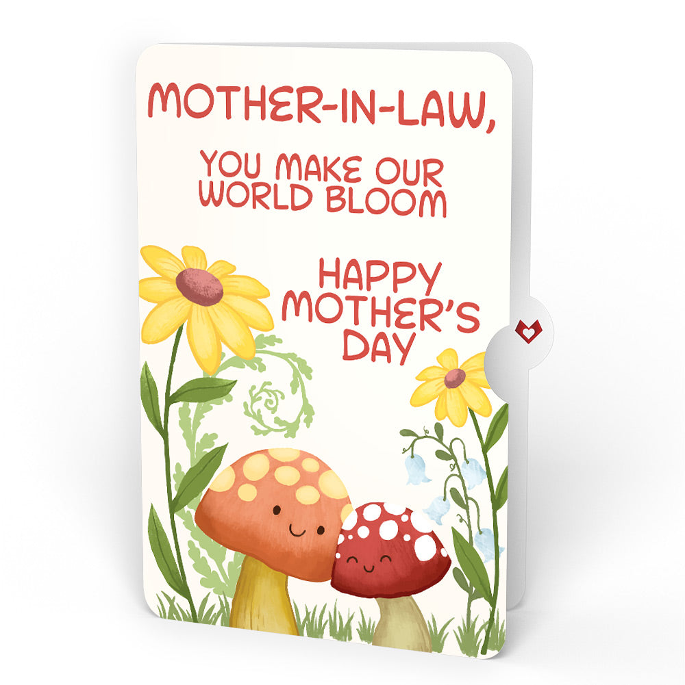 'Love You So Mush' Mother’s Day Plushpop Card and Sentiment Set for Mother-in-Law