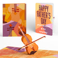 Violin Father’s Day Pop-Up Card and Sentiment Set for Dad