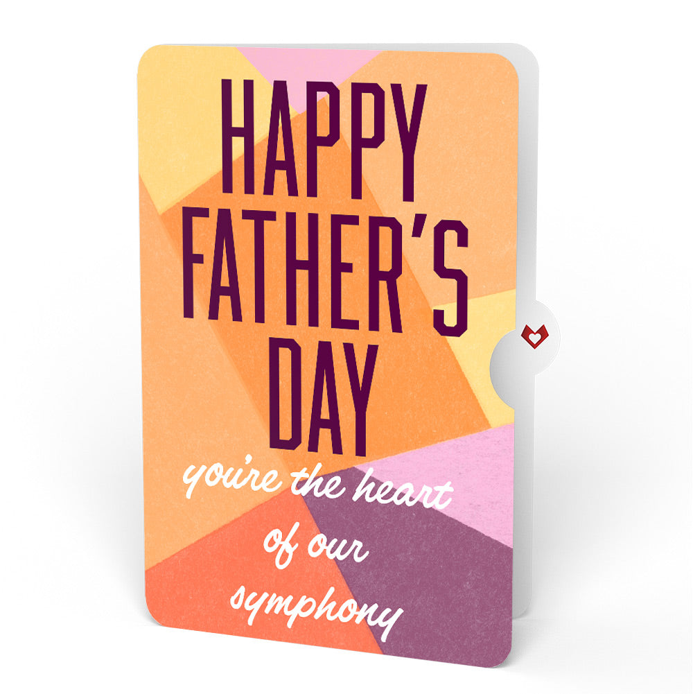 Violin Father’s Day Pop-Up Card and Sentiment Set for Dad