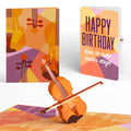 Violin Birthday Pop-Up Card and Sentiment Set