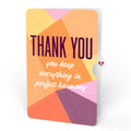 Violin Thank You Pop-Up Card and Sentiment Set