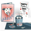 Life Without You Is Trash Possums Mother’s Day Pop-Up Card and Sentiment Set for Mom