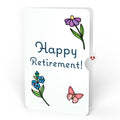 Garden Glow Retirement Suncatcher Bouquet and Sentiment Set