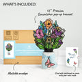 Garden Glow Thank You Suncatcher Bouquet and Sentiment Set