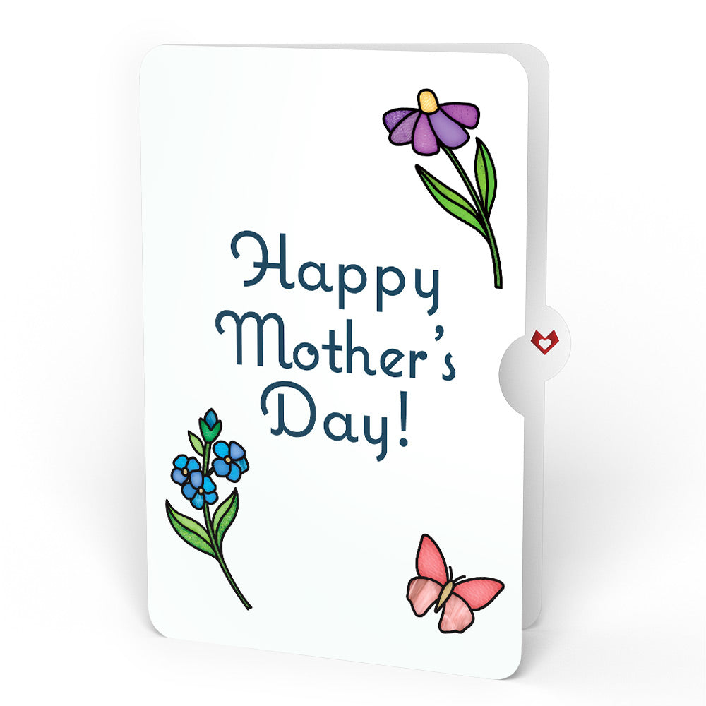 Garden Glow Mother’s Day Suncatcher Bouquet and Sentiment Set for Mom