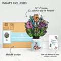 Garden Glow Mother’s Day Suncatcher Bouquet and Sentiment Set for Mom