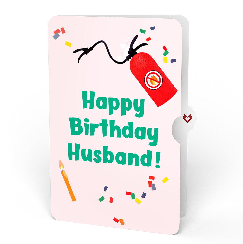 Holy Smokes You're Old Birthday Pop-Up Card and Sentiment Set for Husband