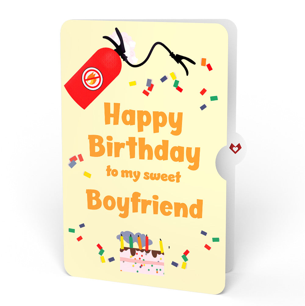 Holy Smokes You're Old Birthday Pop-Up Card and Sentiment Set for Boyfriend