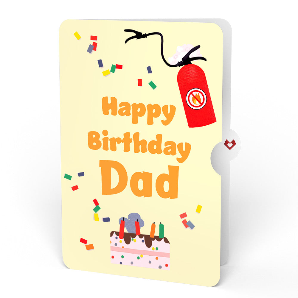 Holy Smokes You're Old Birthday Pop-Up Card and Sentiment Set for Dad