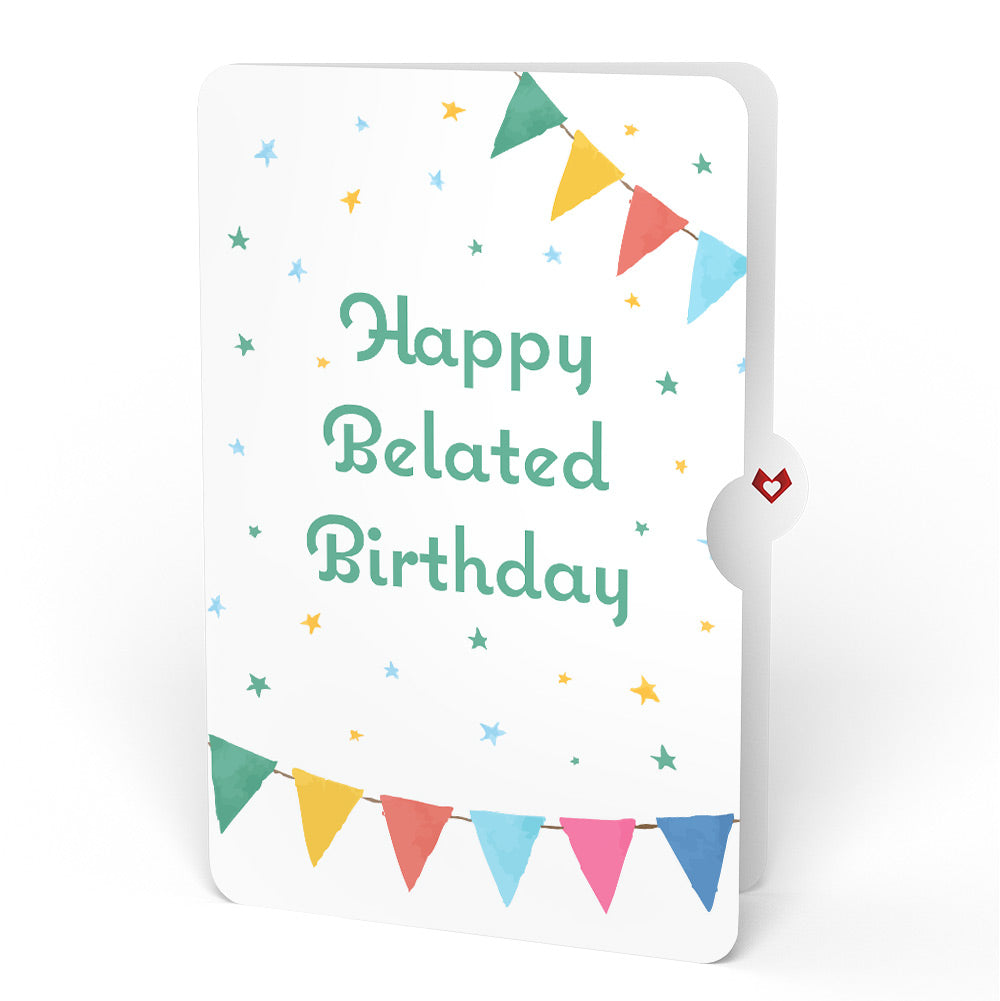Sprinkles Belated Birthday Cake Pop-Up Card and Sentiment Set