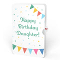 Sprinkles Birthday Cake Pop-Up Card and Starry Pennant Sentiment Set for Daughter