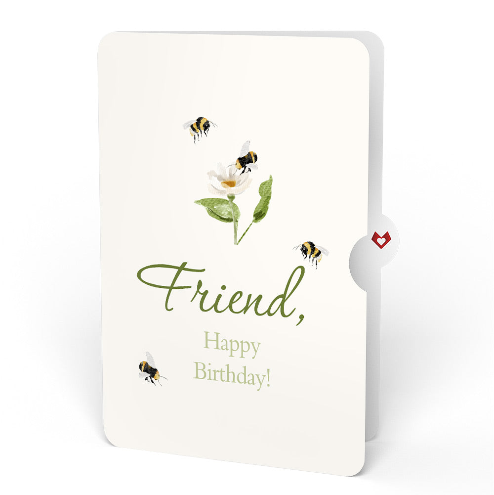Birthday in Bloom Pop-Up Card and Sentiment Set for Friend