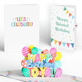 Let's Celebrate Belated Birthday Pop-Up Card and Sentiment Set
