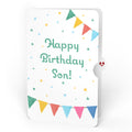 Let's Celebrate Birthday Pop-Up Card and Sentiment Set for Son