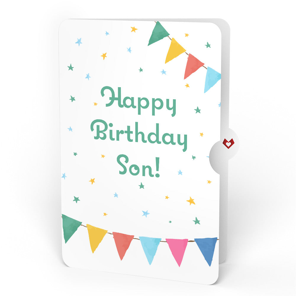 Let's Celebrate Birthday Pop-Up Card and Sentiment Set for Son
