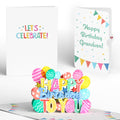 Let's Celebrate Birthday Pop-Up Card and Sentiment Set for Grandson