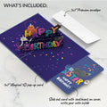 Happy Birthday Cats Pop-Up Card and Sentiment Set for Sister