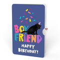 Happy Birthday Cats Pop-Up Card and Sentiment Set for Boyfriend