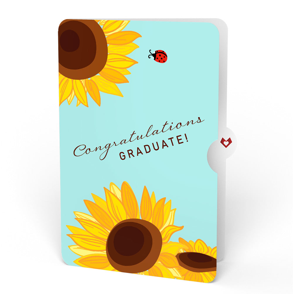 Sunflower Bloom Graduation Pop-Up Card and Sentiment Set