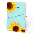Sunflower Bloom Congratulations Pop-Up Card and Sentiment Set