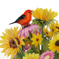 Golden Sunflower 1st Anniversary Bouquet and Sentiment Set