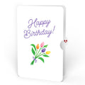 Tulips Birthday Pop-Up Card and Spring Tulips Sentiment Set