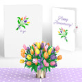 Tulips Anniversary Pop-Up Card and Sentiment Set