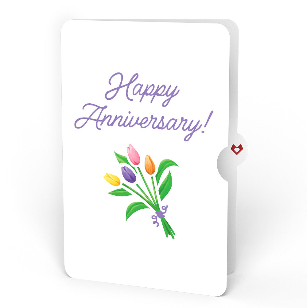 Tulips Anniversary Pop-Up Card and Sentiment Set