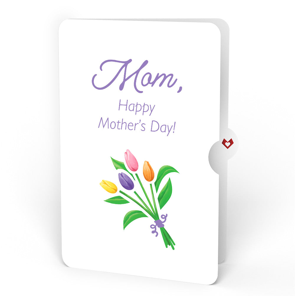 Tulips Mother’s Day Pop-Up Card and Sentiment Set for Mom